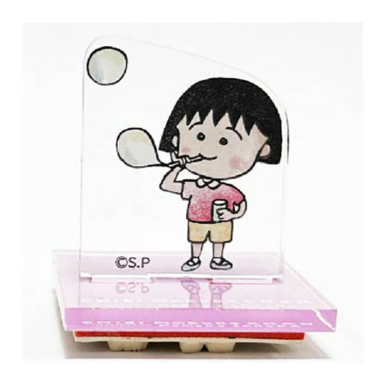 ちびまる子ちゃん】アクリルスタンドスタンプ（シャボン玉）5528
