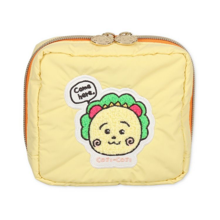 コジコジ】スクエアサガラ刺繍ポーチ（イエロー）S2337053 | まる子と