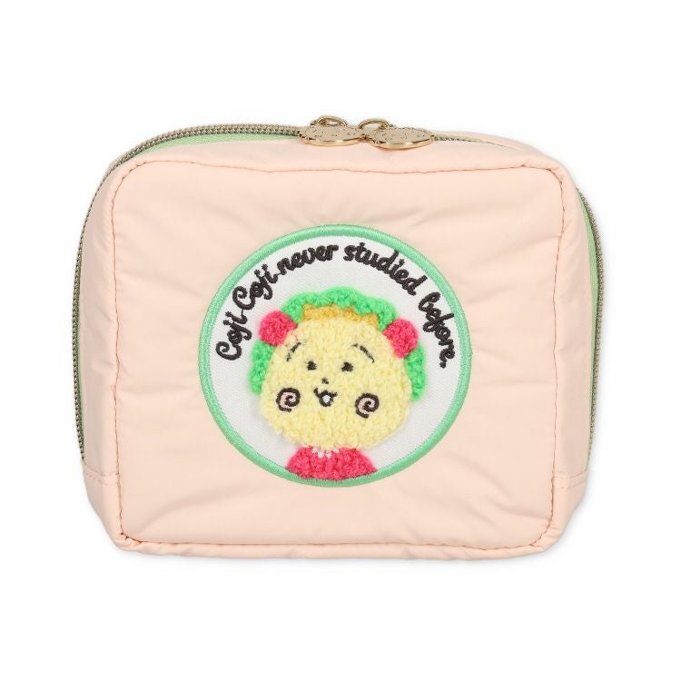 コジコジ】スクエアサガラ刺繍ポーチ（ピンク）S2337045 | まる子と