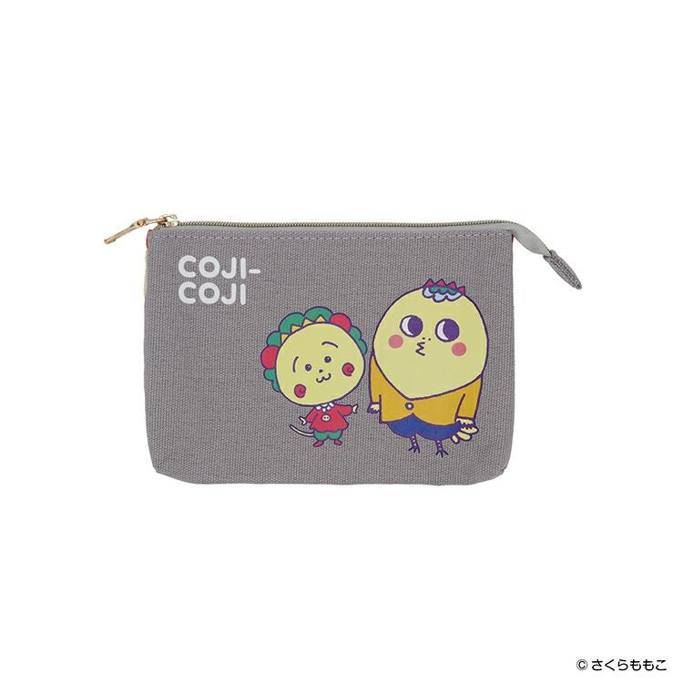 レア　未使用品　こじこじ　KOJIKOJI 収納ポケット　平成レトロ　ポケット コジコジ】3ポケットポーチ（コジコジ/次郎）IP905180 | まる子と