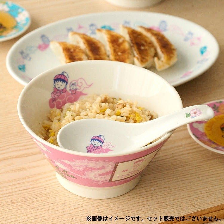レンゲ（シノワズリ/ピンク）　ちびまる子ちゃん　中華食器　食器特集