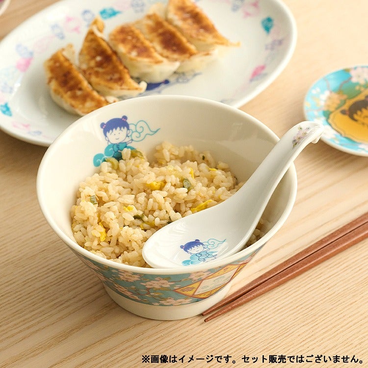 レンゲ（シノワズリ/ブルー）　ちびまる子ちゃん　中華食器　食器特集