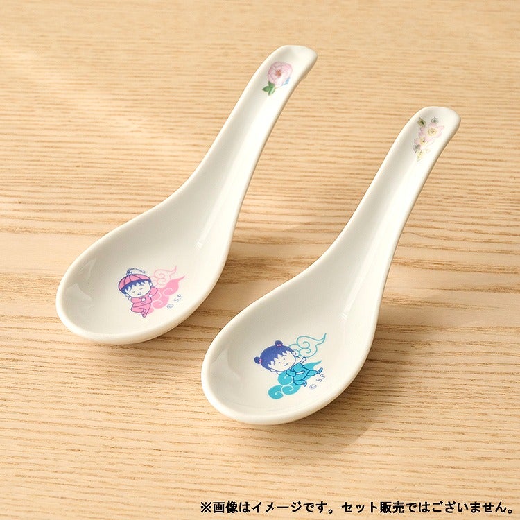 レンゲ（シノワズリ/ブルー）　ちびまる子ちゃん　中華食器　食器特集