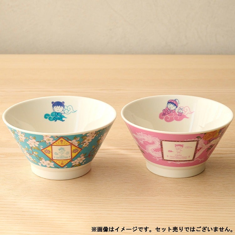 小丼（シノワズリ/ブルー）　ちびまる子ちゃん　中華食器　食器特集