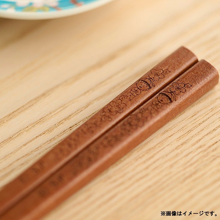 銘木箸（シノワズリ/桃）　ちびまる子ちゃん　中華食器　食器特集