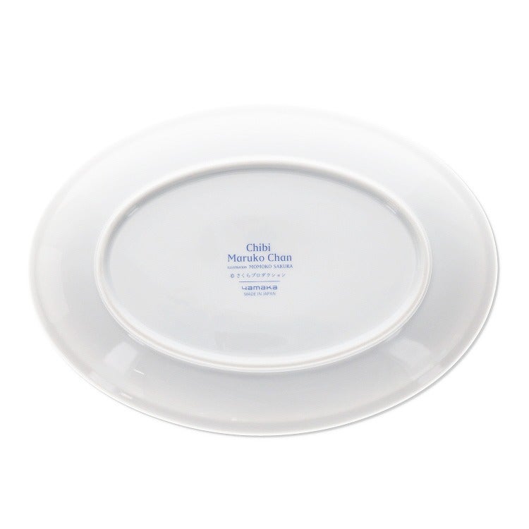 餃子皿（シノワズリ/雲文）　ちびまる子ちゃん　中華食器　食器特集