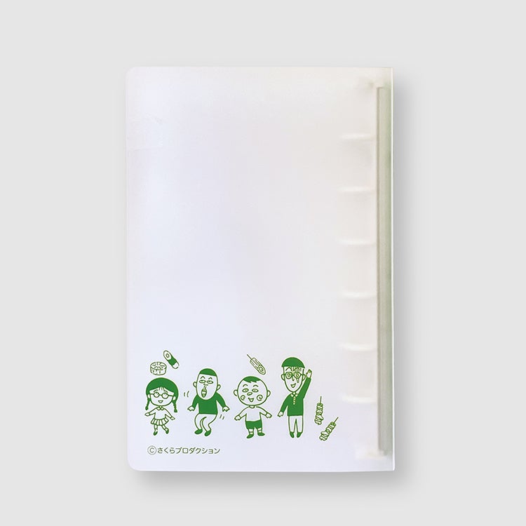 ちびまる子ちゃん わりとちっちゃなバインダー＆いいかげんリフィル3点セット 雑貨　メモ帳