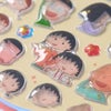ちびまる子ちゃん　プチドロップステッカー　COJICOJI　ステーショナリー　ステッカー　シール　ぷくぷくシール　シール帳