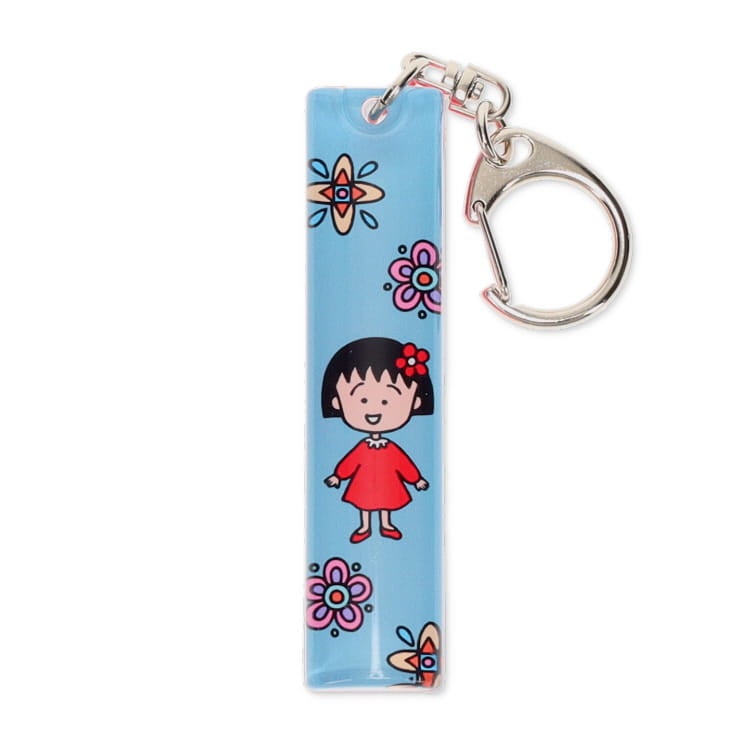 ちびまる子ちゃん　アクリルスティックキーホルダー　アクリル　キーホルダー　雑貨　花輪くん　ブー太郎　丸尾君　藤木　たまちゃん