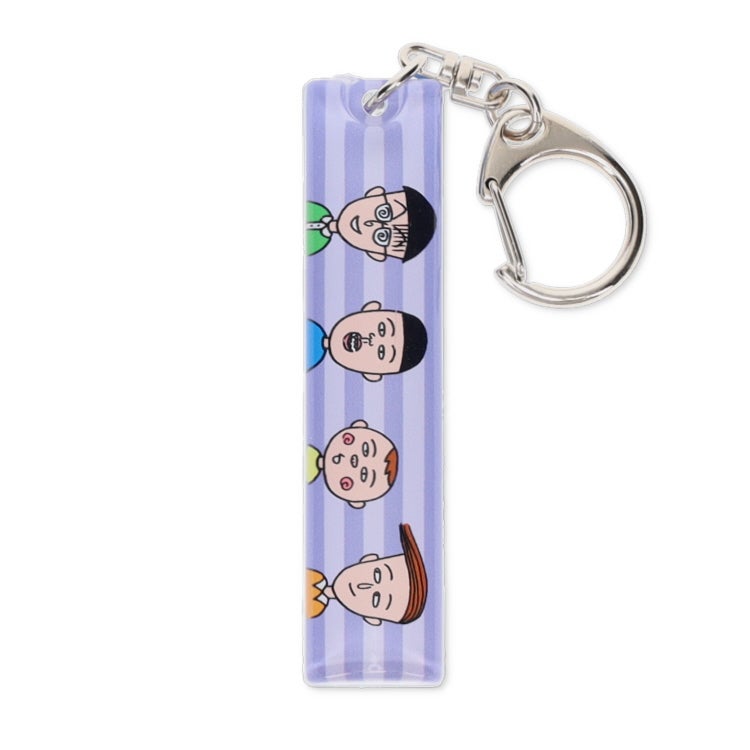 ちびまる子ちゃん　アクリルスティックキーホルダー　アクリル　キーホルダー　雑貨　花輪くん　ブー太郎　丸尾君　藤木