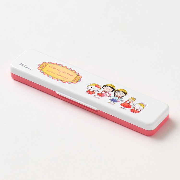 ちびまる子ちゃん×サンリオキャラクターズ コンビセット　お弁当　箸　スプーン