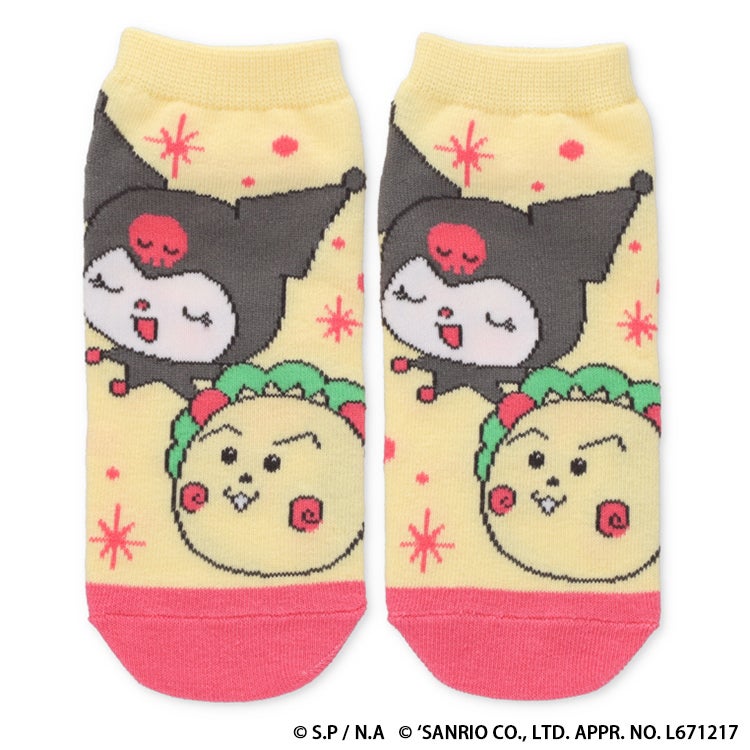 コジコジ×サンリオキャラクターズ キャラックス　クロミ　大人靴下