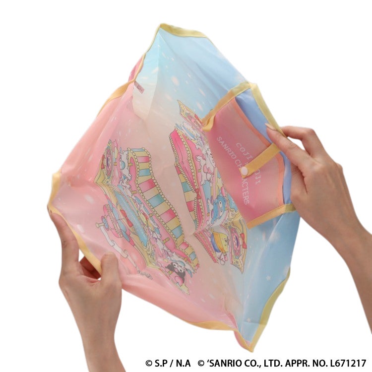 コジコジ×サンリオキャラクターズ ショッピングバッグ　メリー　エコバック　収納バック