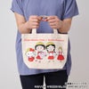 ちびまる子ちゃん×サンリオキャラクターズ マチ付きバッグ　キティちゃん　トートバック　お買い物バック