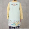 【コジコジ】コジコジ×サンリオキャラクターズ エプロン（グリーンストライプ） 保育士エプロン　割烹着