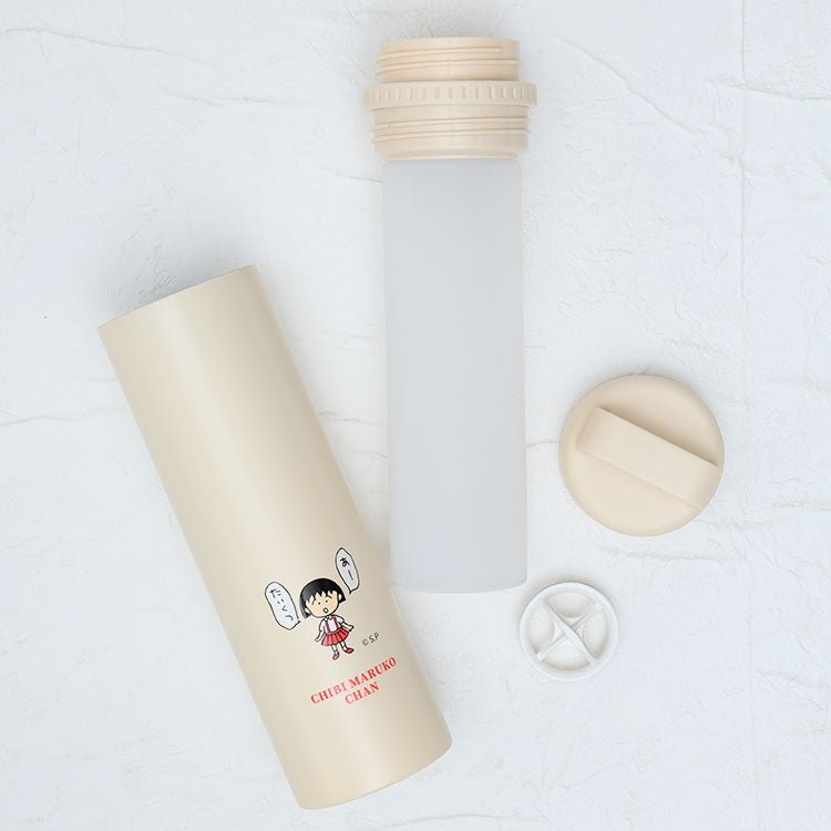 【ちびまる子ちゃん】STICOL 2IN1ボトル 水筒　ボトル　保冷　氷