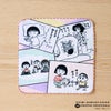 ちびまる子ちゃん×クレヨンしんちゃん プチタオル（オハヨウ）