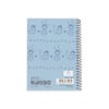  【ちびまる子ちゃん】A6スパイラルノート（エキゾチック/ネイビー）　雑貨　文房具　ノート