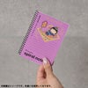  【ちびまる子ちゃん】A6スパイラルノート（エキゾチック/ネイビー）　雑貨　文房具　ノート