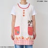 【ちびまる子ちゃん】モンチッチ×ちびまる子ちゃん エプロン（レッド） 保育士　料理　ファッション