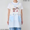 【ちびまる子ちゃん】モンチッチ×ちびまる子ちゃん エプロン（ブルー） 保育士　料理　ファッション