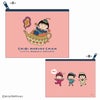【ちびまる子ちゃん】ポーチ（ひゃっほう）　エキゾチック　ポーチ　小物入れ　化粧ポーチ