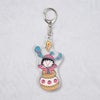 【ちびまる子ちゃん】アクリルキーホルダー（エキゾチック/いちご）　クリアキーホルダー