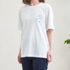 【コジコジ】COJI-COJI BABY ぷっくり 大人用Tシャツ（Mサイズ）　白T