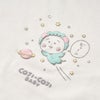 【コジコジ】COJI-COJI BABY ぷっくり 大人用Tシャツ（Lサイズ）　白T