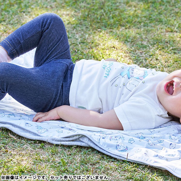 【コジコジ】COJI-COJI BABY ぷっくり 子供用Tシャツ（80サイズ）　白T　キッズT