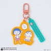 【ちびまる子ちゃん】ちびまる子ちゃん×クレヨンしんちゃん カラーアクリルキーホルダー（じゃ/OR×GR　カラフル　キーホルダー　アニメ　キャクター