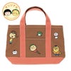【コジコジ】millvalley a little bag【当店オリジナル】　バッグ　ハンドトートバッグ　刺繡バッグ　コラボ　millvalley　millvalleyバッグ　ミルバレー　ミルバレーバッグ