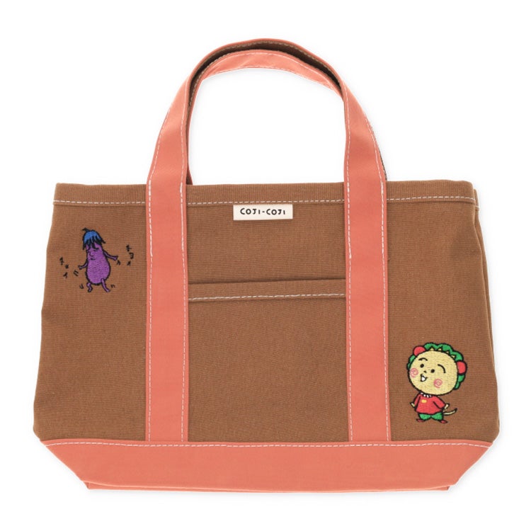 【コジコジ】millvalley a little bag【当店オリジナル】　バッグ　ハンドトートバッグ　刺繡バッグ　コラボ　millvalley　millvalleyバッグ　ミルバレー　ミルバレーバッグ