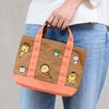 【コジコジ】millvalley a little bag【当店オリジナル】　バッグ　ハンドトートバッグ　刺繡バッグ　コラボ　millvalley　millvalleyバッグ　ミルバレー　ミルバレーバッグ