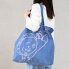 【コジコジ】millvalley big square bag【当店オリジナル】 バッグ　トートバッグ　コラボ　限定　刺繡バッグ　millvalley　millvalleyバッグ　ミルバレー　ミルバレーバッグ