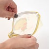 【コジコジ】メッシュポーチ S（YE）　小物入れ　雑貨　ポーチ　化粧ポーチ　シール入れ　メッシュ　キャラクター　グッズ