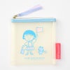 【ちびまる子ちゃん】メッシュポーチS（BL）　小物入れ　雑貨　ポーチ　化粧ポーチ　シール入れ　メッシュ　キャラクター　グッズ