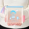 【ちびまる子ちゃん】メッシュポーチS（BL）　小物入れ　雑貨　ポーチ　化粧ポーチ　シール入れ　メッシュ　キャラクター　グッズ